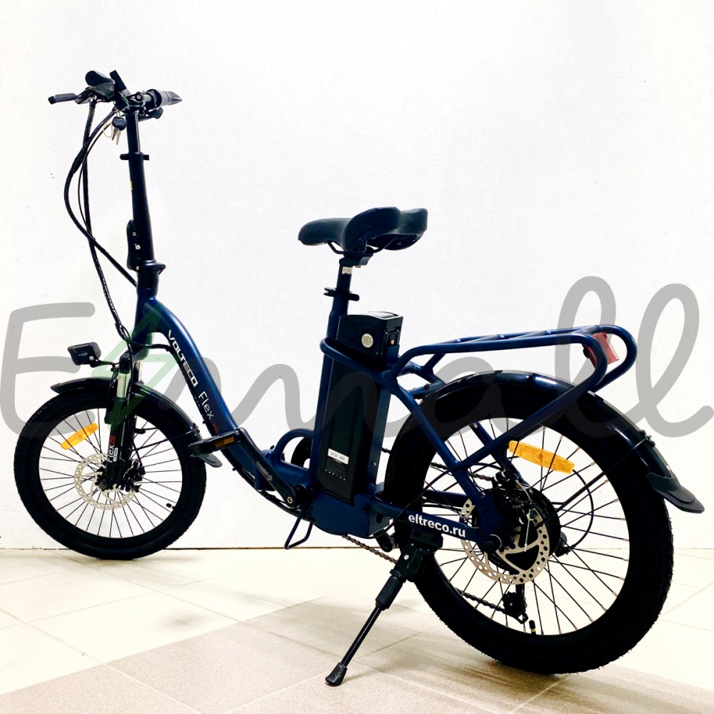 Электровелосипед Volteco FLEX Синий 2