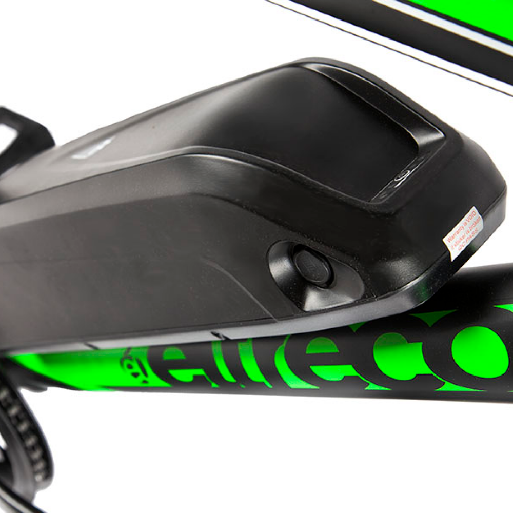 Электровелосипед Eltreco XT-800 NEW (черно-зеленый) 16