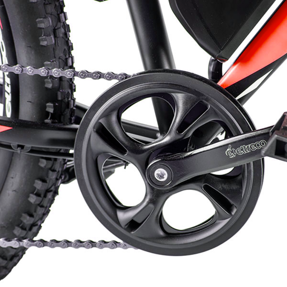 Электровелосипед Eltreco XT-800 NEW Черно-красный 9