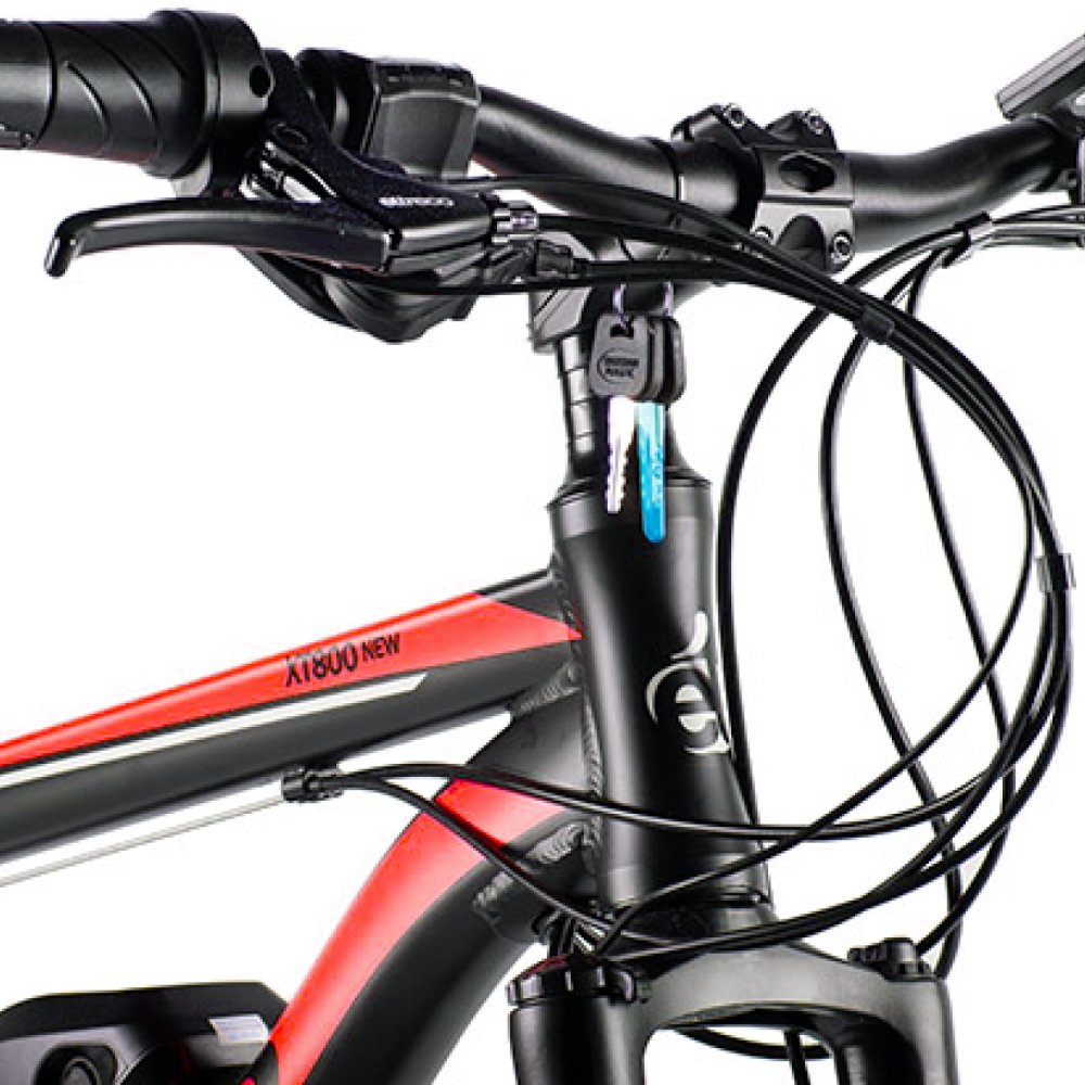 Электровелосипед Eltreco XT-800 NEW Черно-красный 4