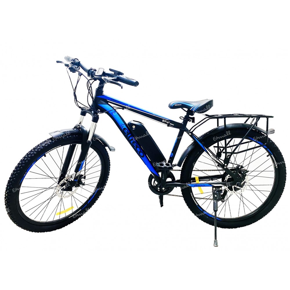 Электровелосипед Eltreco XT-800 NEW (черно-синий) 2