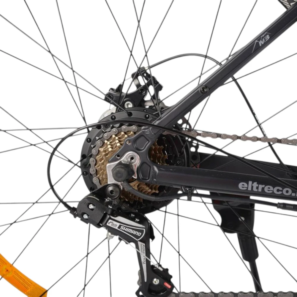 Электровелосипед Eltreco XT 600 Красный-глянец 7