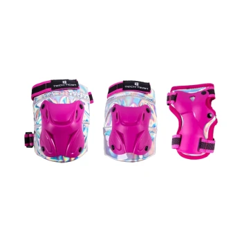 Набор защиты Tech Team Safe Fit Kids 2.0 Pink (Розовый) Размер L