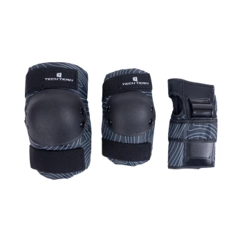 Набор защиты Tech Team Safe Fit Teens 2.0 Black (Черный) Размер L
