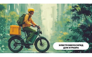 Как выбрать электровелосипед для курьера?