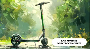 Как хранить электросамокат?