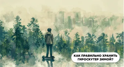 Как правильно хранить гироскутер зимой?