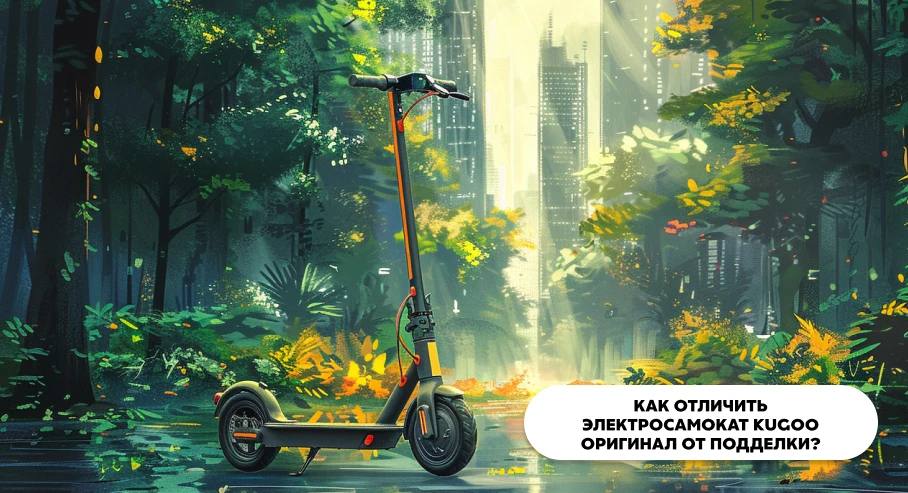 Как отличить электросамокат Kugoo оригинал от подделки?