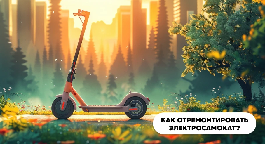 Как отремонтировать электросамокат? 