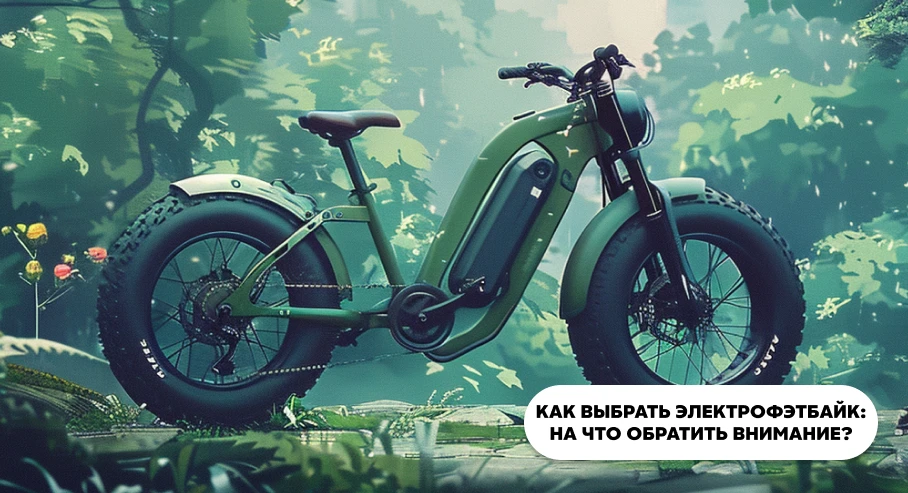 Как выбрать электрофэтбайк: на что обратить внимание?