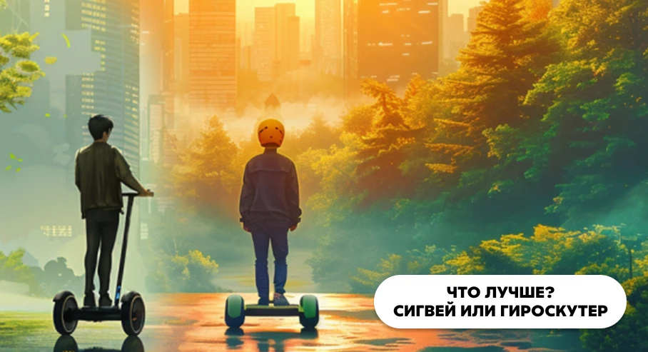 Что лучше - сигвей или гироскутер?
