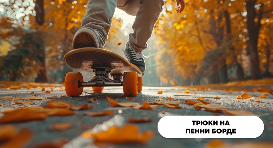 Трюки на пенни борде