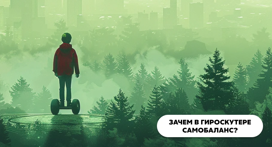 Зачем в гироскутере самобаланс?