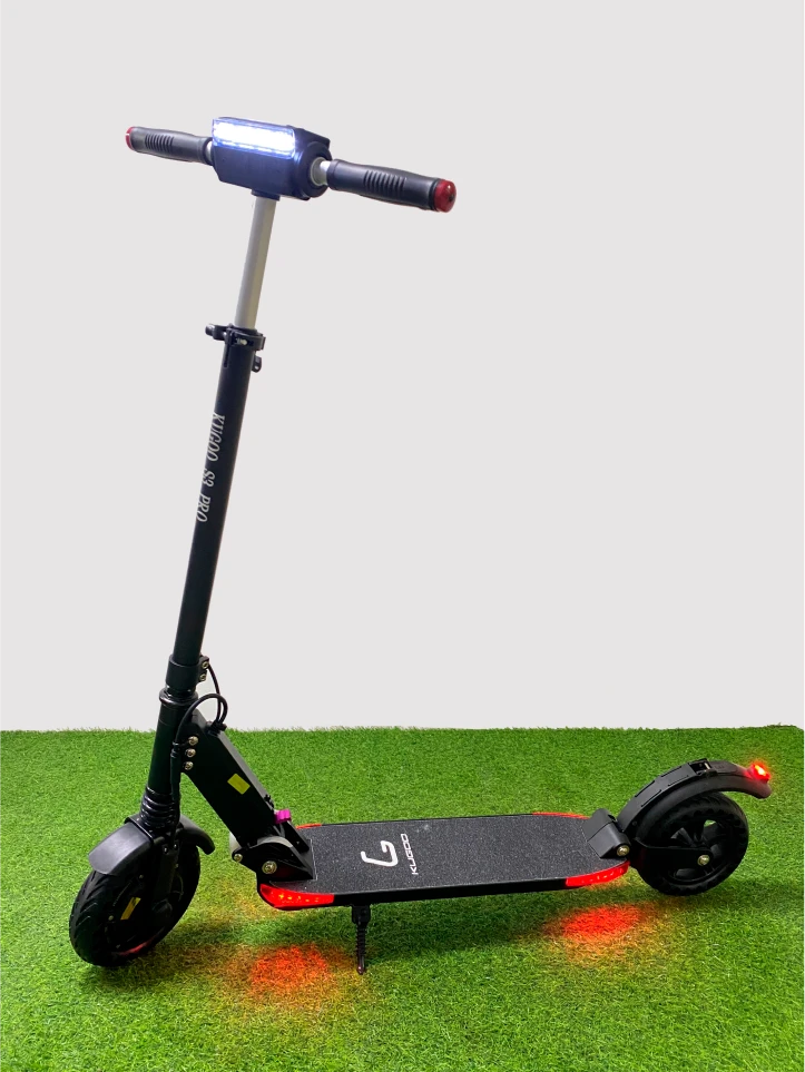 Электросамокат Kugoo S3 Pro массой 11 кг, общий вид