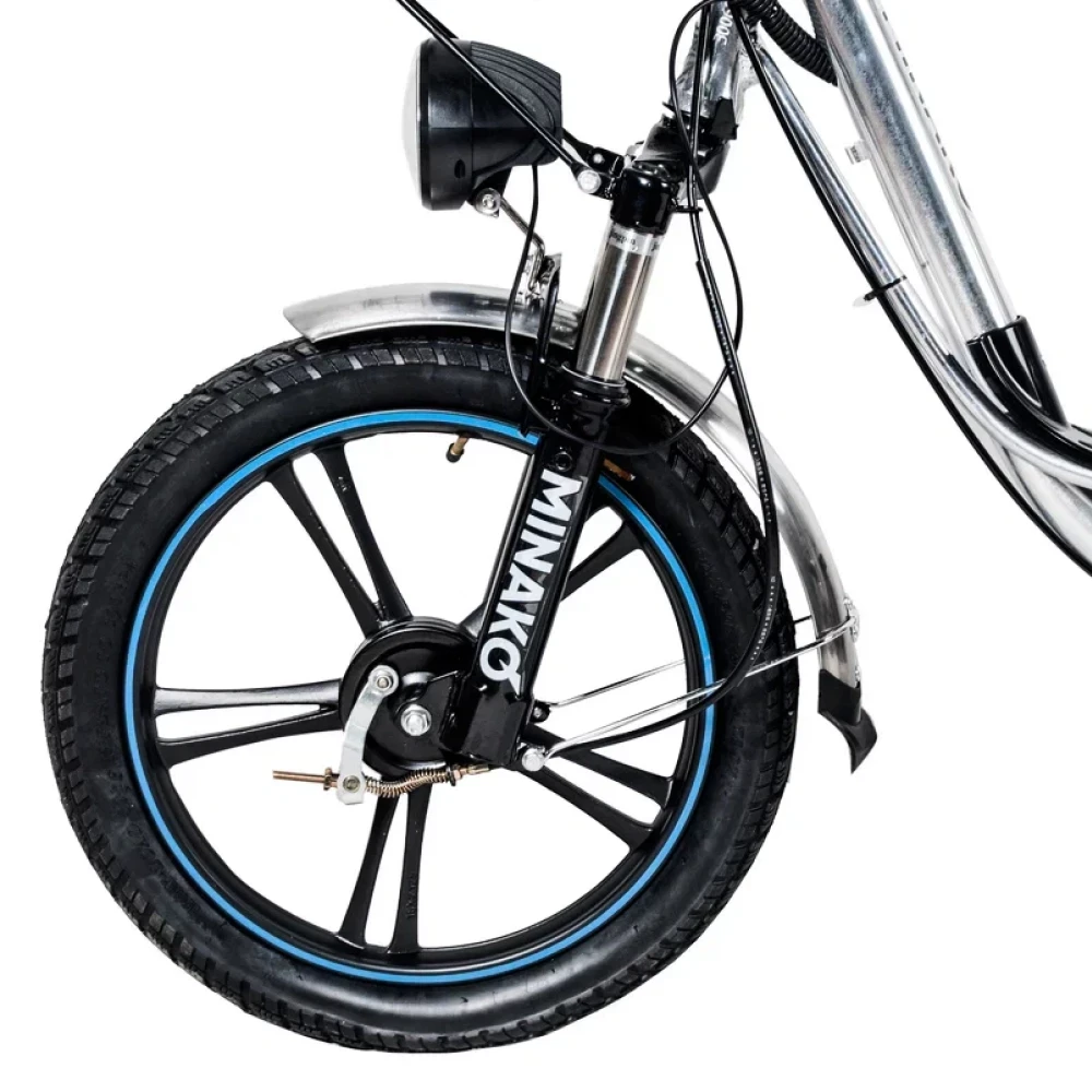 Переднее колесо Электровелосипед Minako V8 Pro 500W 60V15Ah
