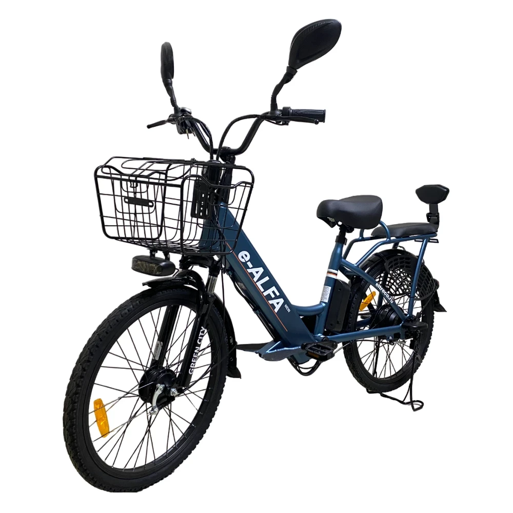 Электровелосипед Green City e-ALFA new, общий вид