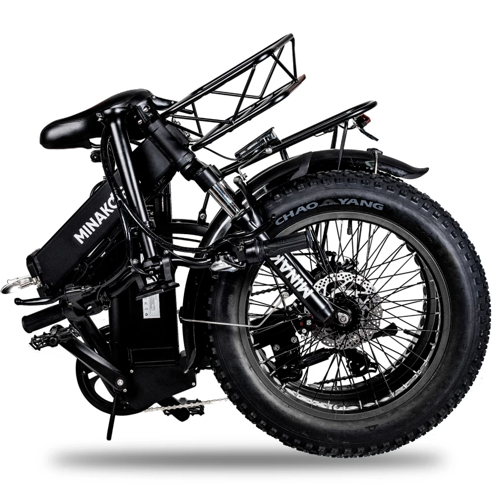 Электровелосипед Minako F10, в сложенном виде
