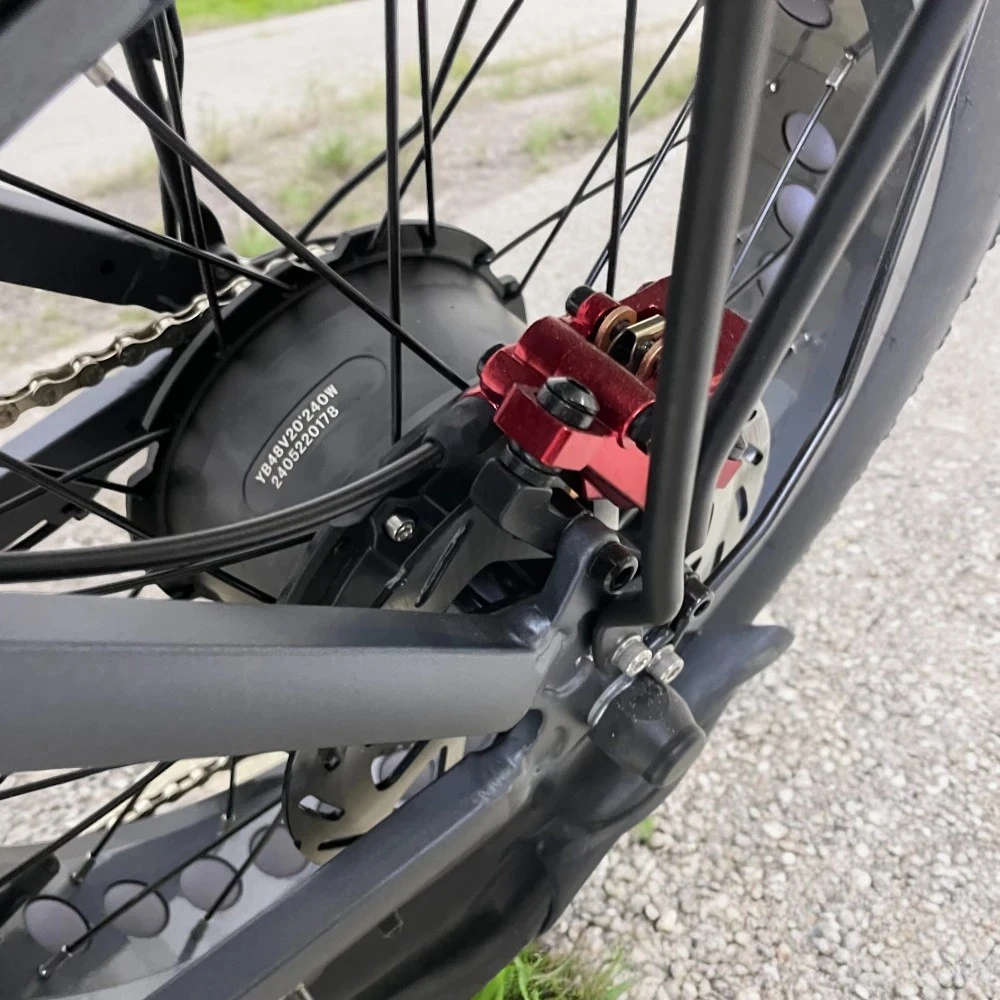 Мотор-колесо электровелосипеда, общий вид