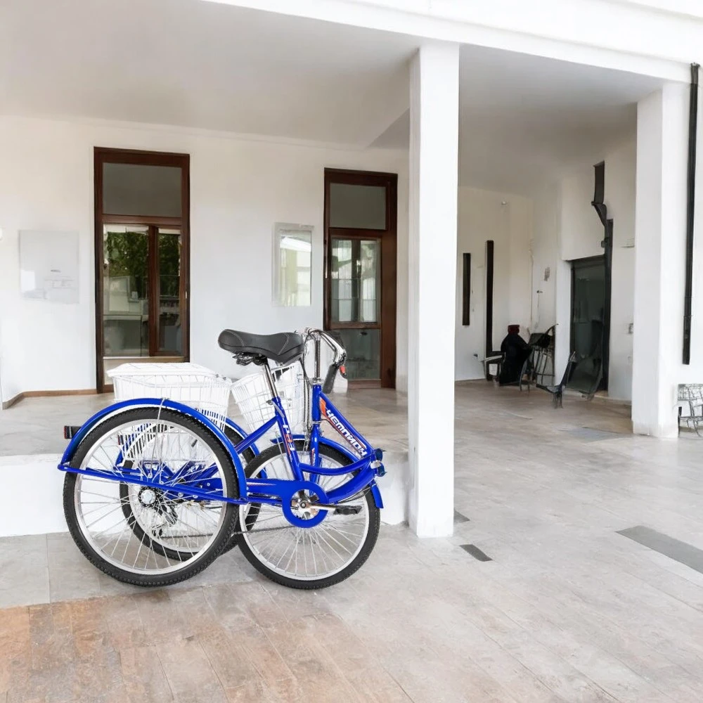 Складной электровелосипед, общий вид