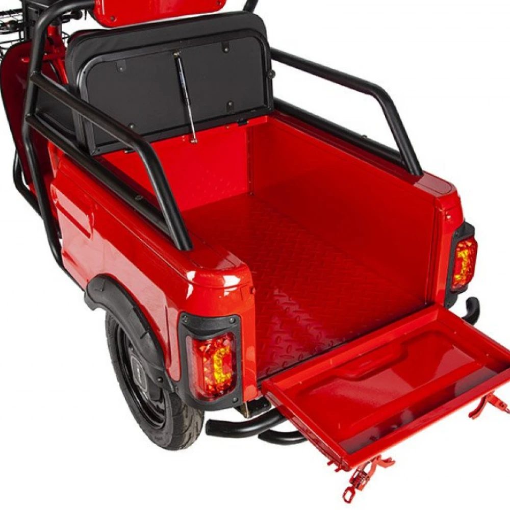 Электротрицикл Rutrike Такт, вид сзади