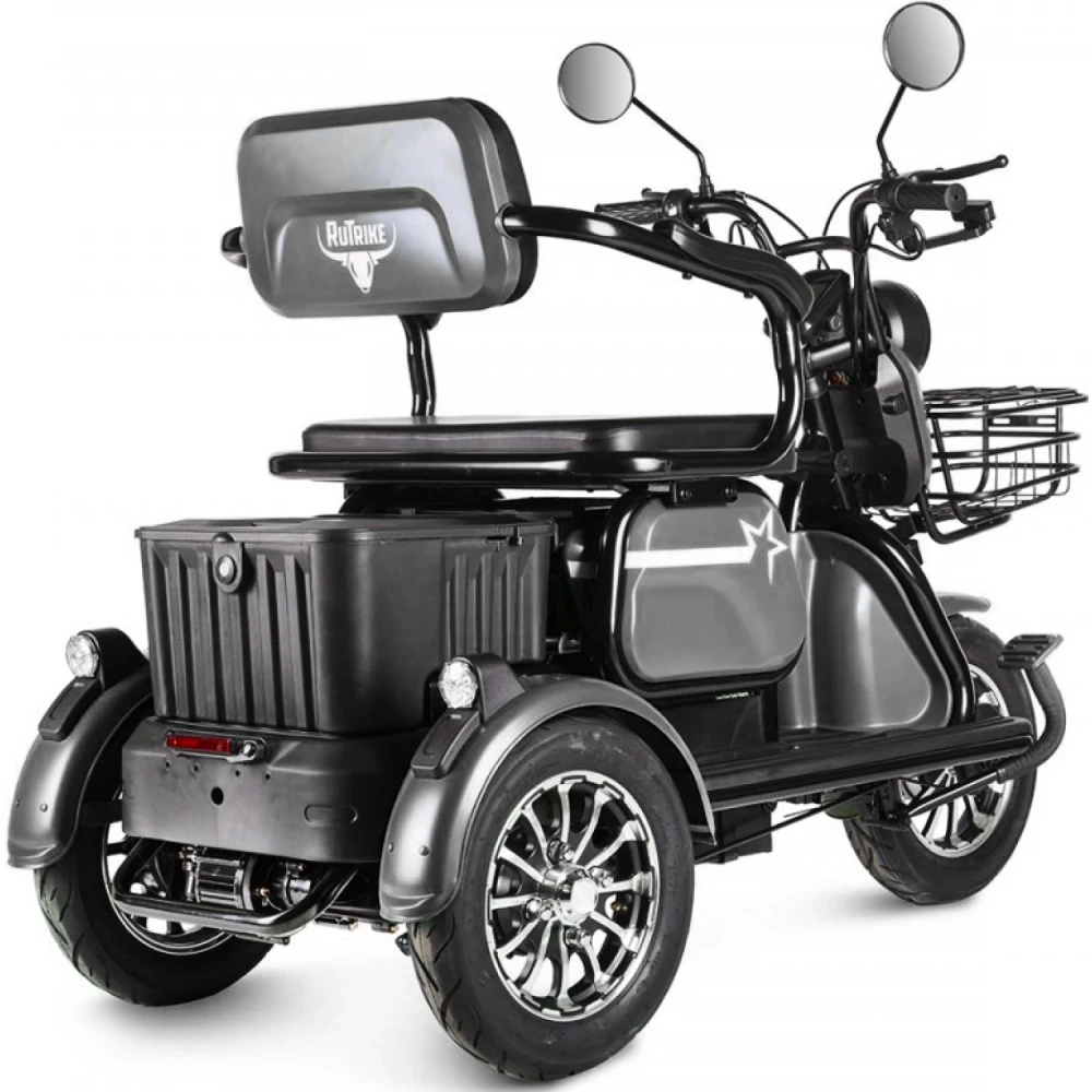 Электротрицикл Rutrike Пилот, вид сзади