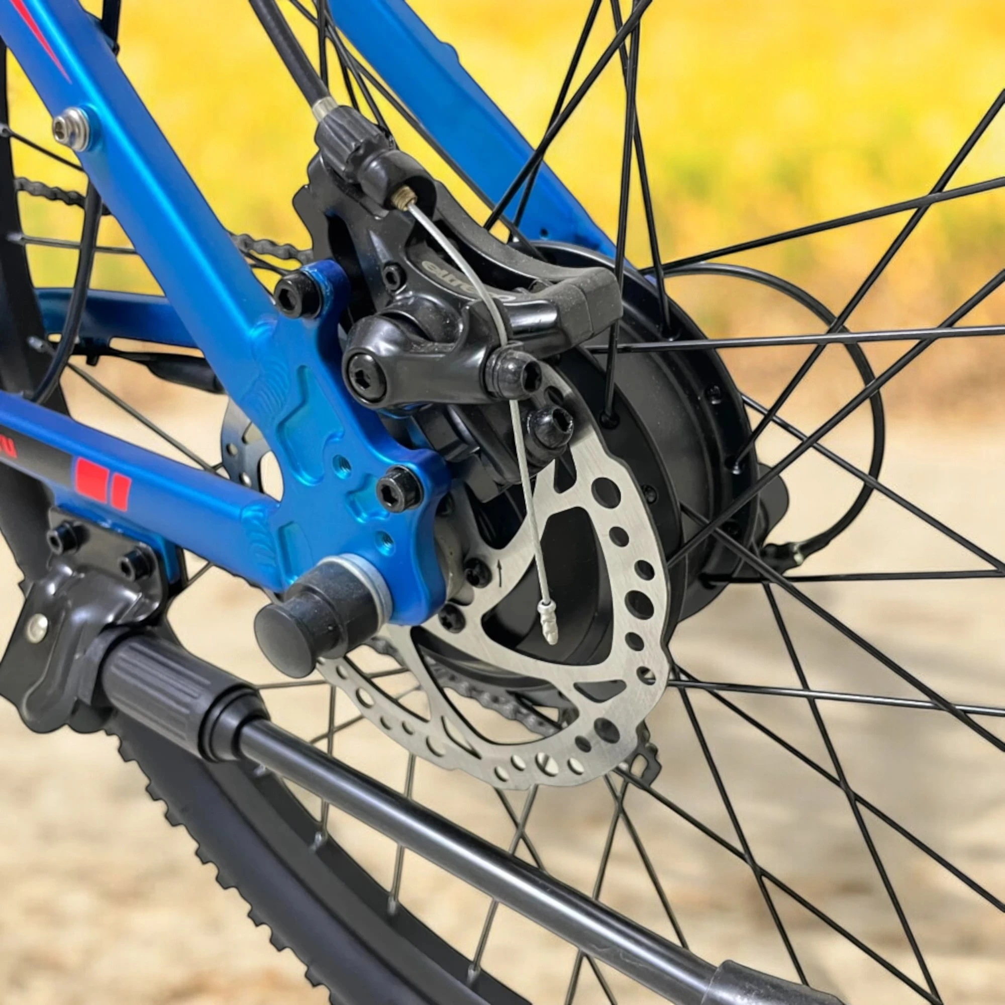 Мотор-колесо электровелосипеда, общий вид