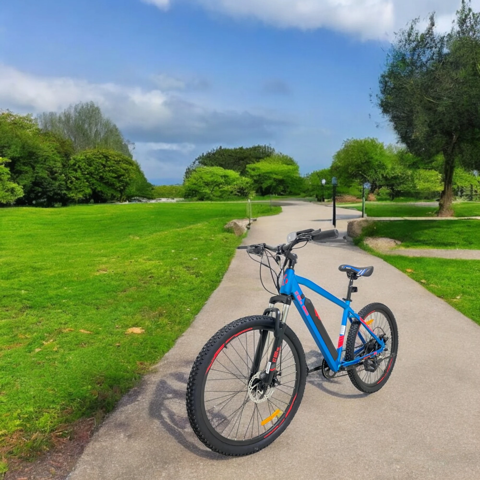 Электровелосипед Eltreco XT 600 Pro, общий вид