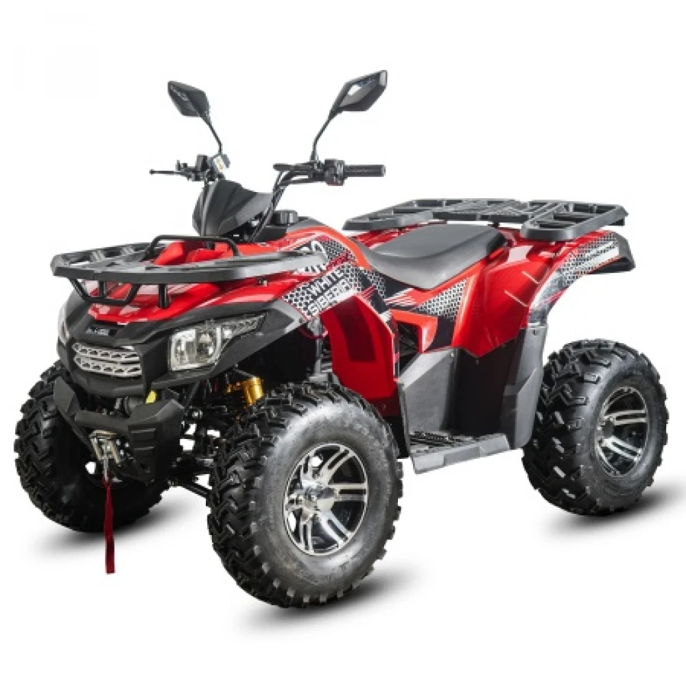 Электроквадроцикл WHITE SIBERIA SNEG PRO MAX 6000W, общий вид