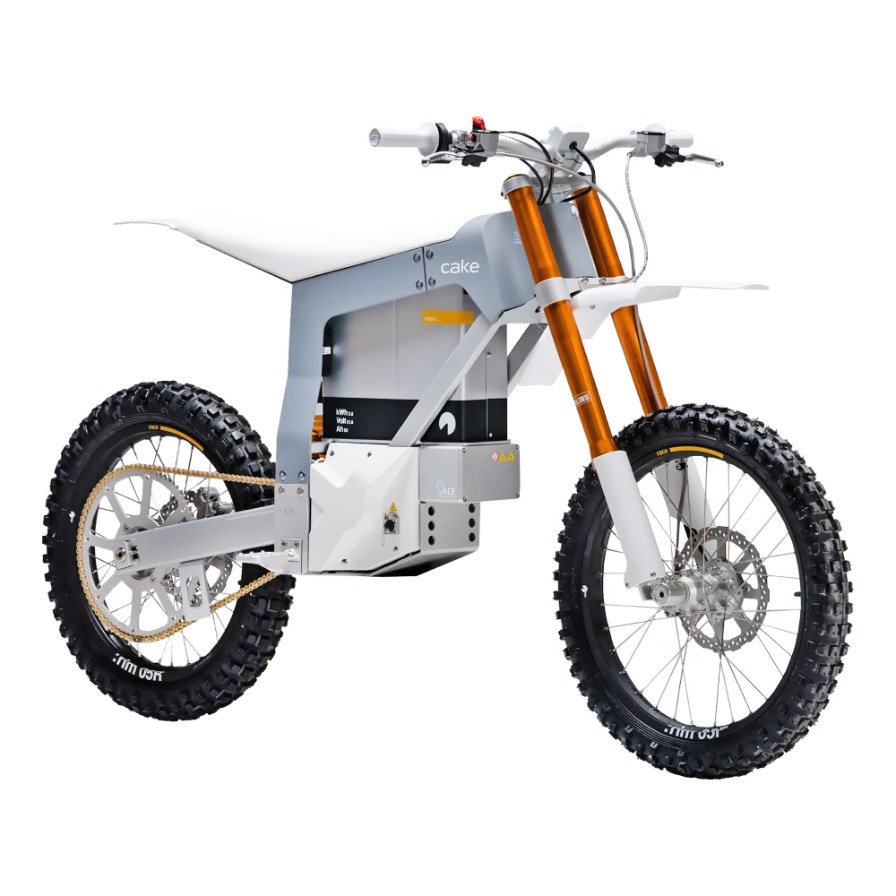 Электромотоцикл Cake Kalk Race, вид спереди