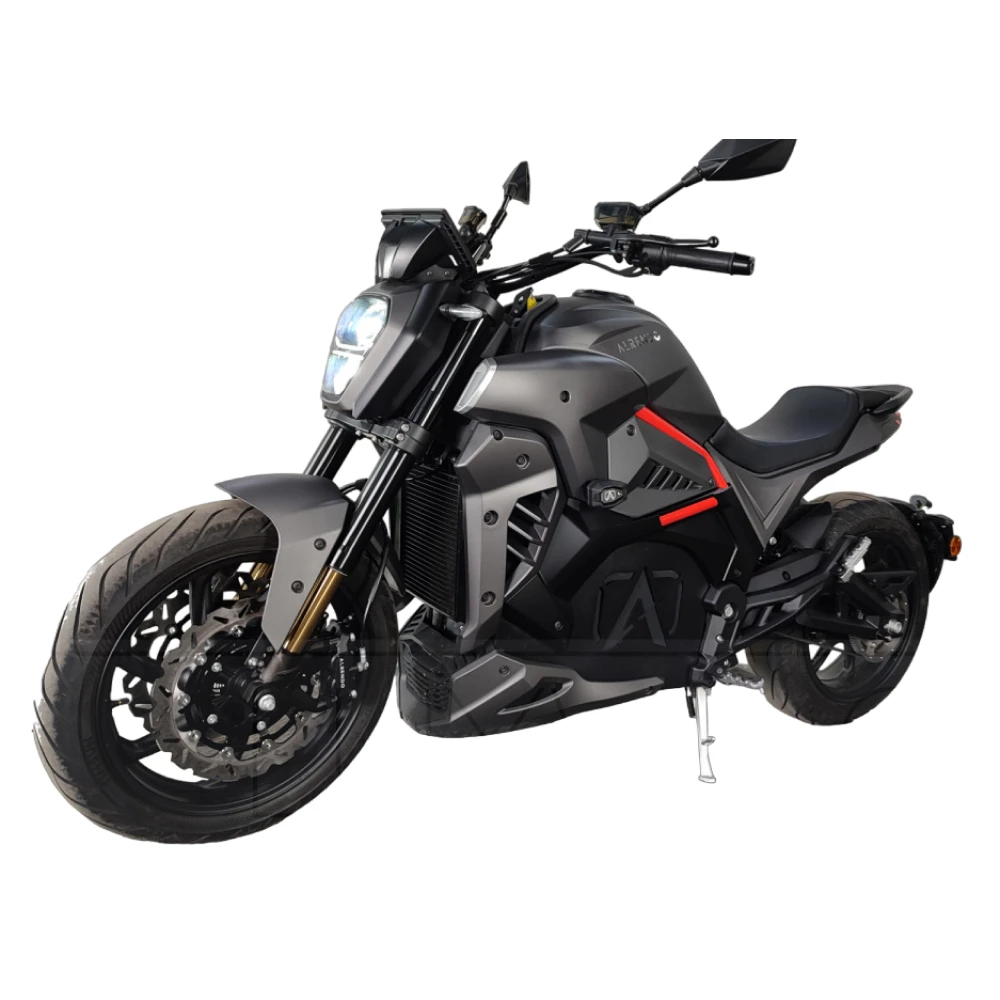 Электромотоцикл Alrendo TS Bravo, вид спереди