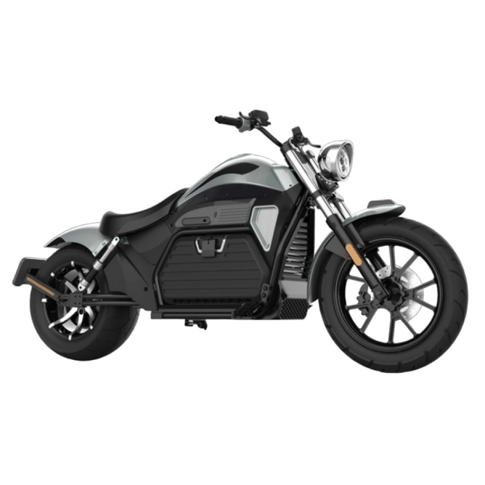 Электромотоцикл Sunnytimes Chopper, вид спереди