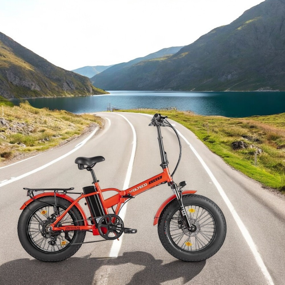Электровелосипед электрофэтбайк VOLTECO CYBER, общий вид