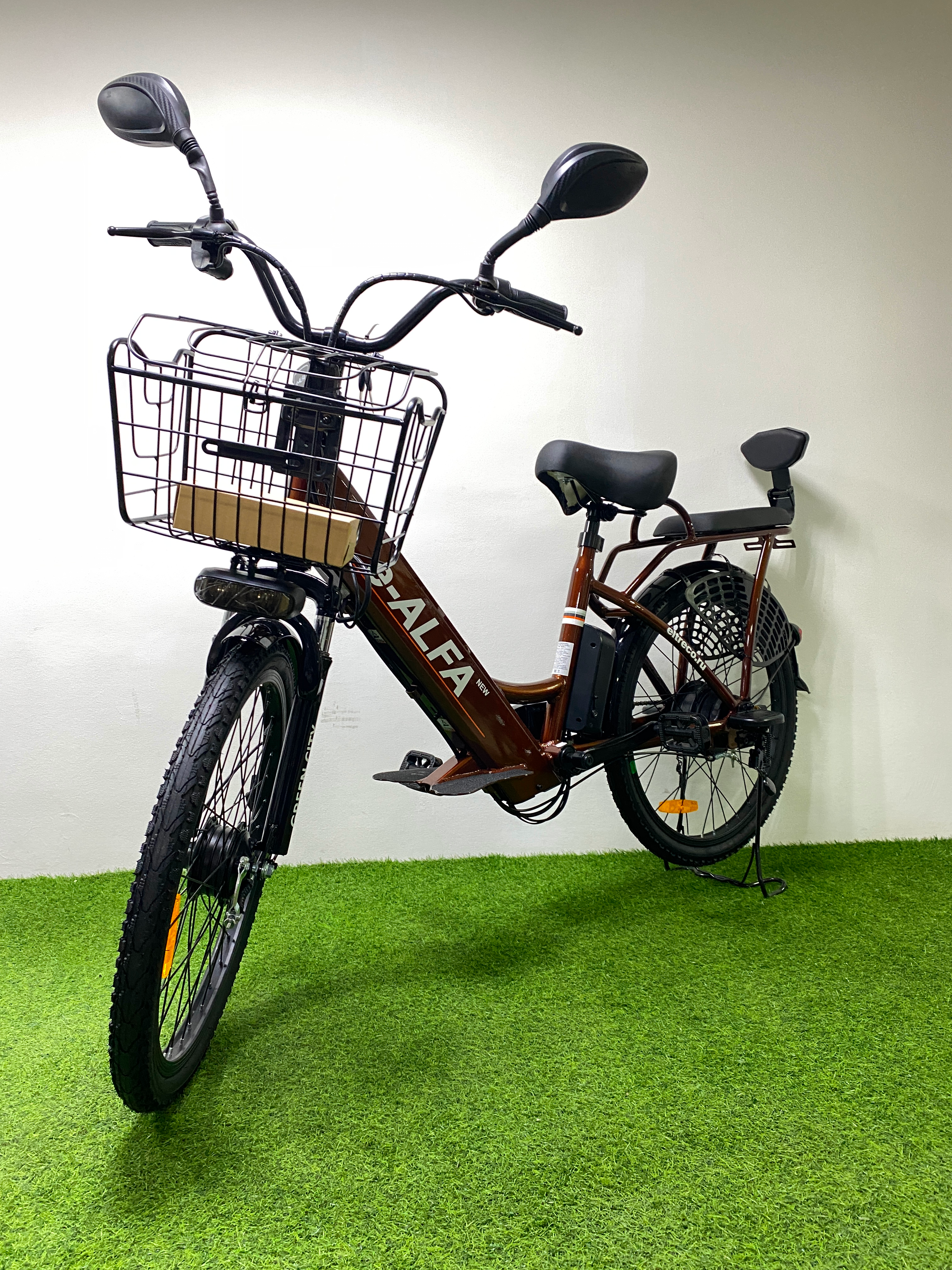 Электровелосипед Green City e-ALFA new, общий вид