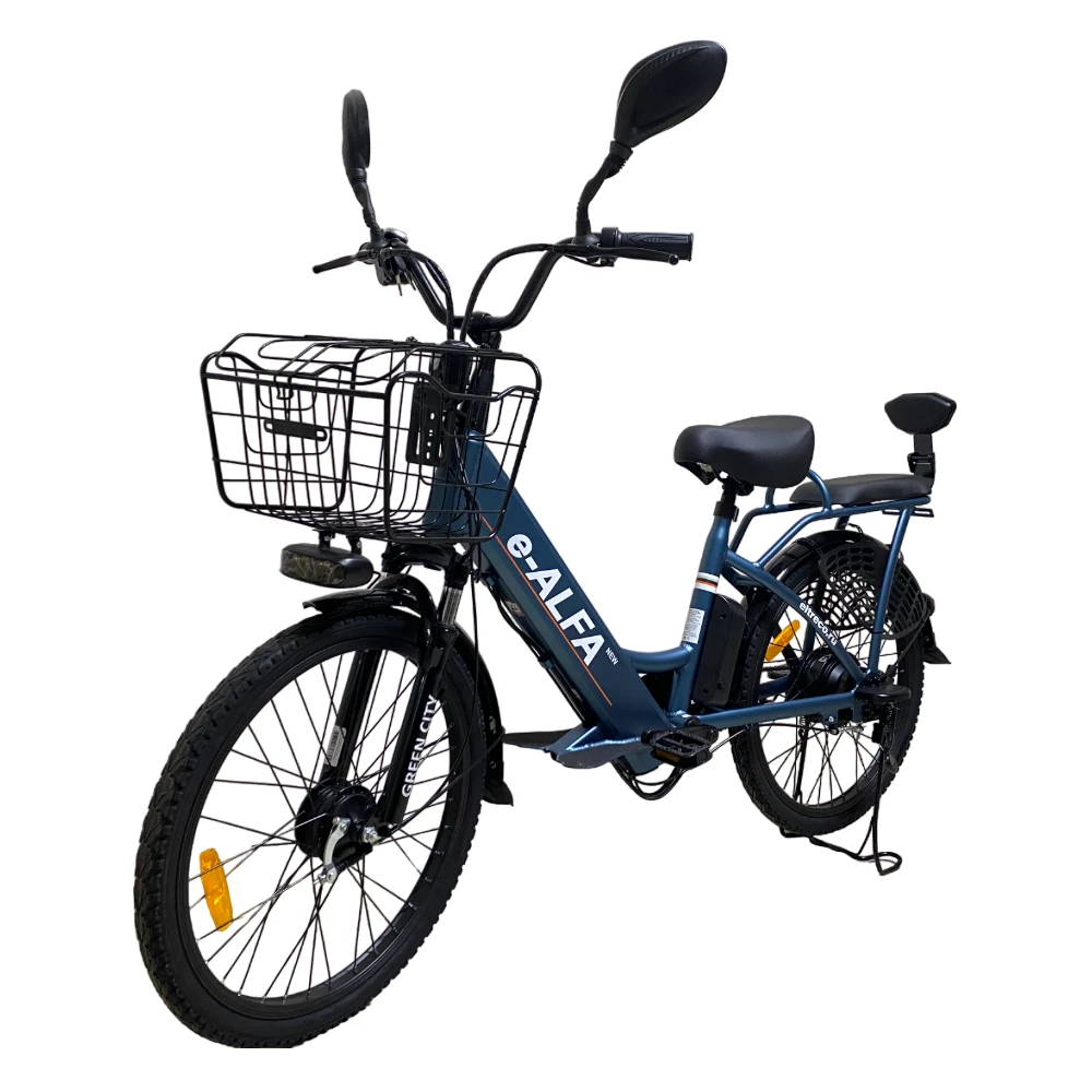 Электровелосипед Green City e-ALFA new, общий вид
