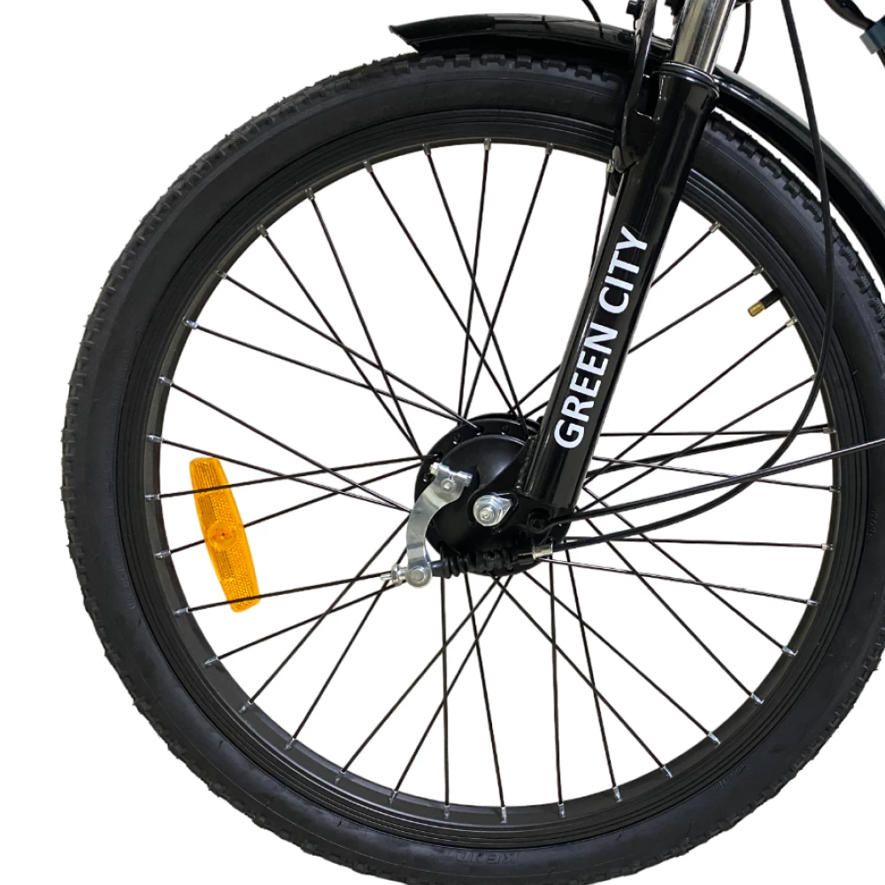 Переднее колесо ЭЭлектровелосипед Green City e-ALFA new