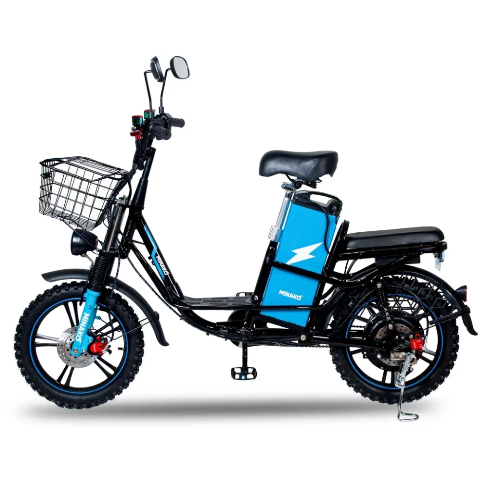 Электровелосипед Minako Titan 40Ah R18, вид сбоку