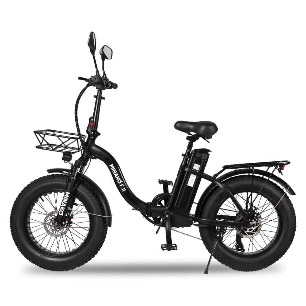 Электровелосипед Minako F11, вид сбоку