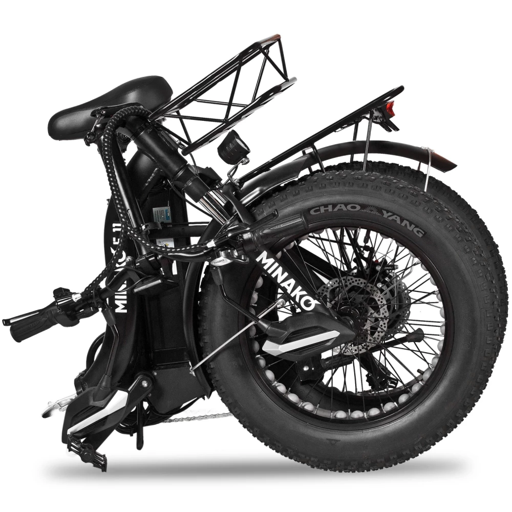 Электровелосипед Minako F11, в сложенном виде