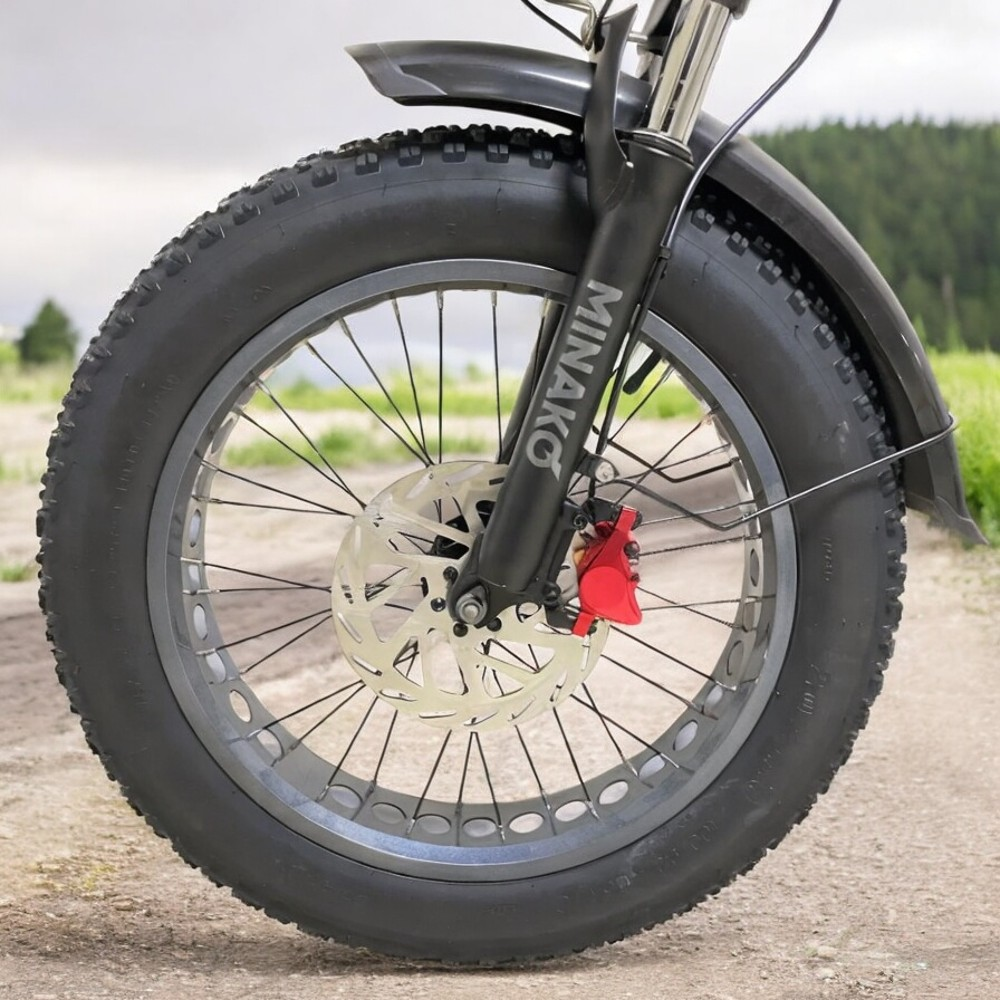 Колесо электровелосипеда, общий вид