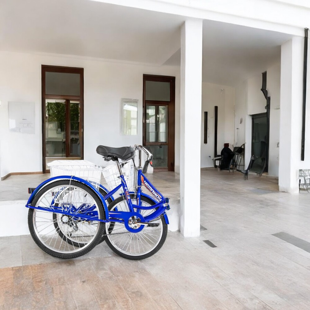 Складной электровелосипед, общий вид