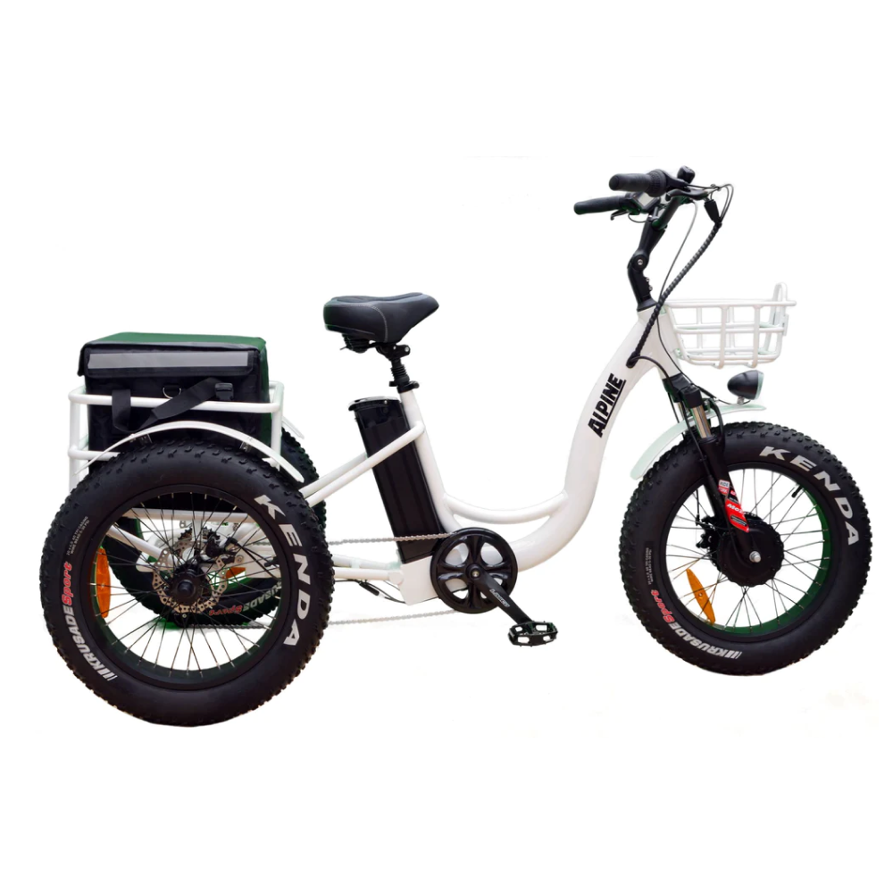 Электротрицикл, общий вид