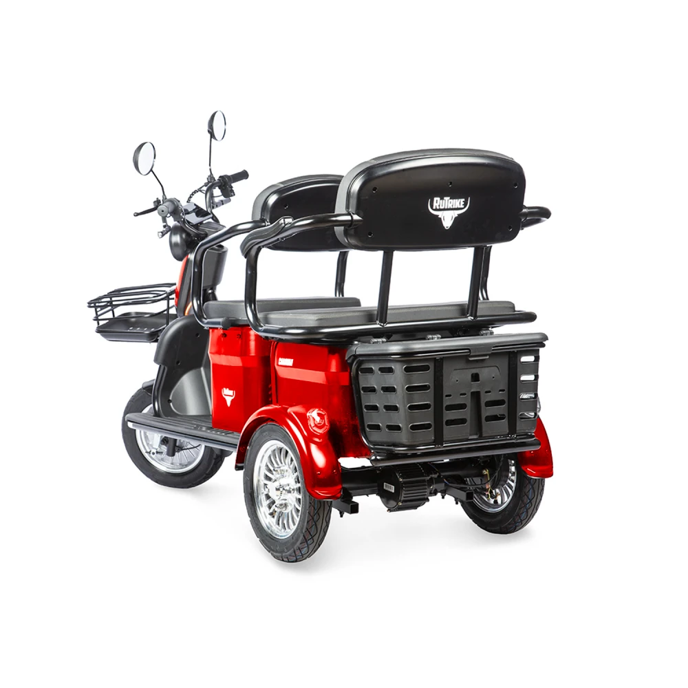 Электротрицикл Rutrike Караван, вид сзади