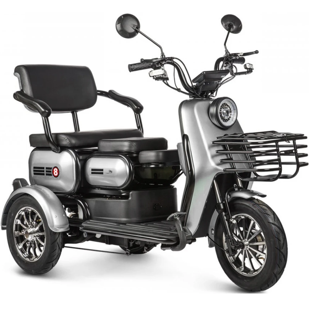 Электротрицикл Rutrike Патрон, вид спереди