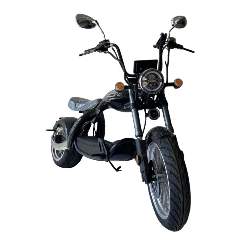 Электромотоцикл CityCoco smart ONE QROAD Chopper, общий вид