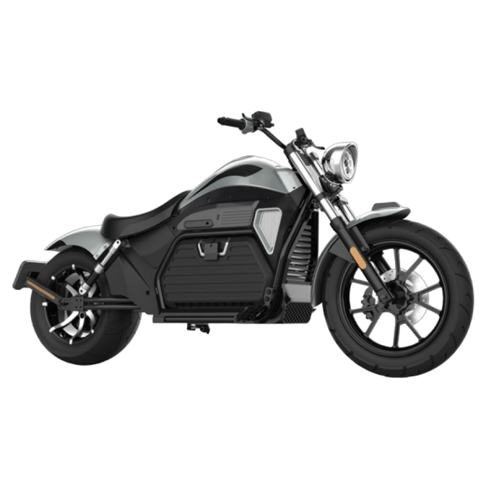 Электромотоцикл Sunnytimes Chopper, вид спереди