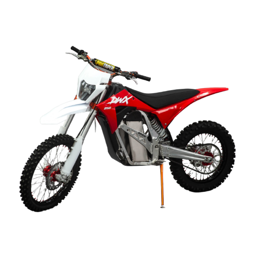 Электромотоцикл DWX 250, вид спереди